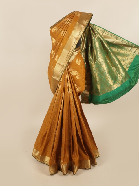 

Pothys Women Mustard Woven Design