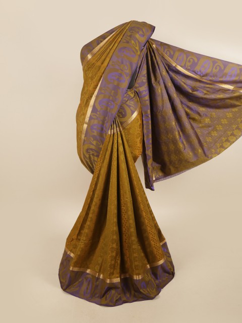 

Pothys Women Green Woven Design