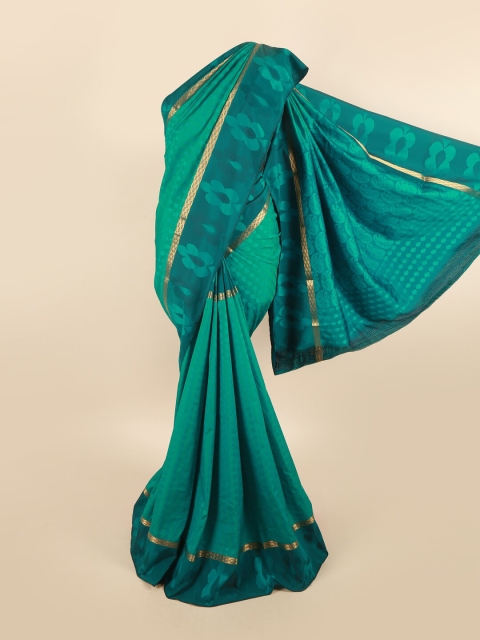 

Pothys Women Green Woven Design
