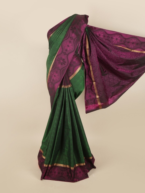 

Pothys Women Green Woven Design