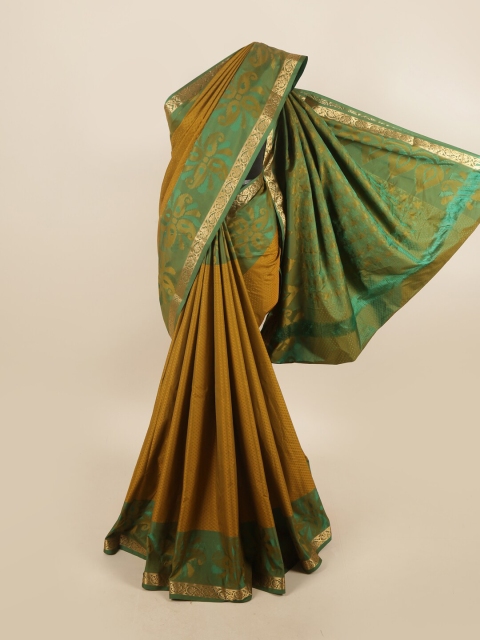 

Pothys Women Green Woven Design