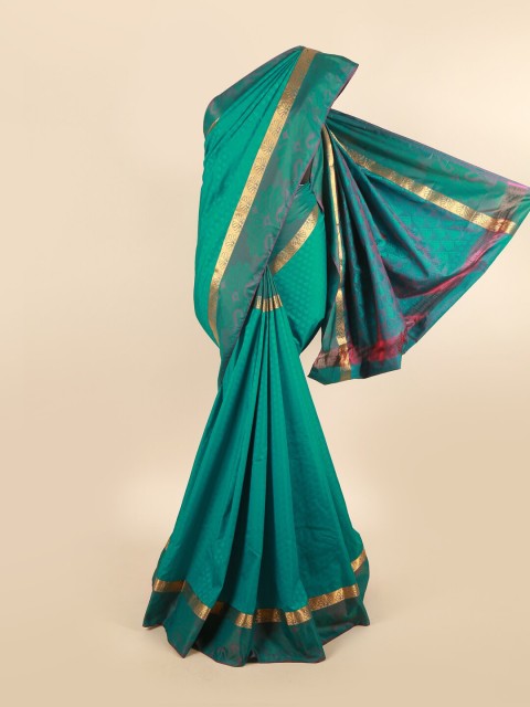 

Pothys Women Green Woven Design