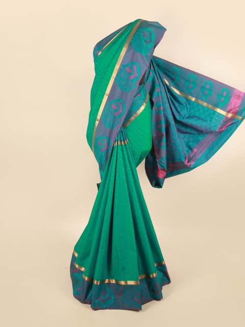

Pothys Women Green Woven Design