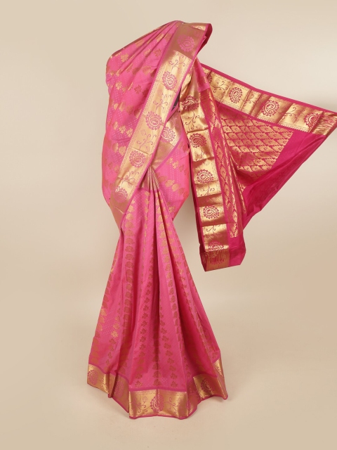 

Pothys Women Pink Woven Design