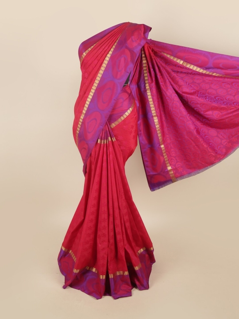 

Pothys Women Red Woven Design