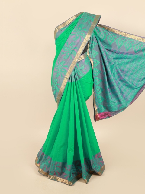 

Pothys Women Green Woven Design