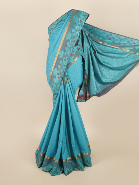 

Pothys Women Blue Woven Design