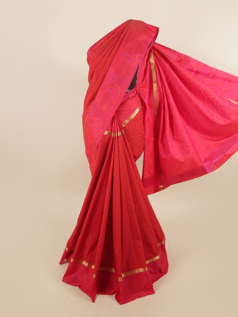 

Pothys Women Red Woven Design