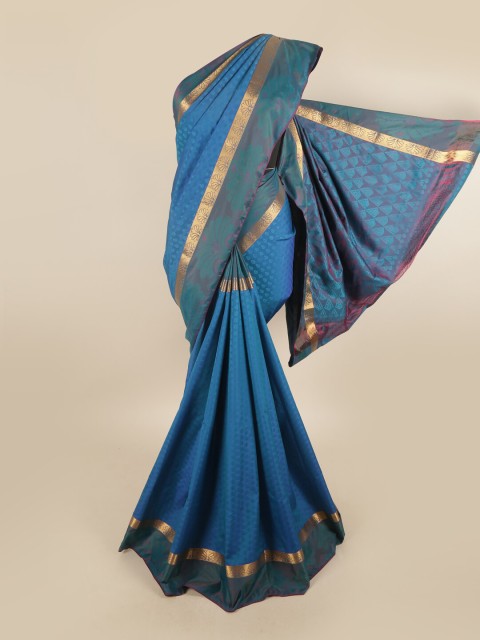 

Pothys Women Blue Woven Design