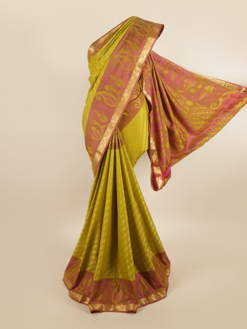 

Pothys Women Green Woven Design
