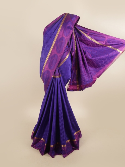 

Pothys Women Violet Woven Design