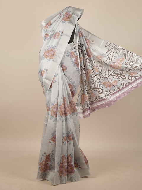 

Pothys Women Grey Printed