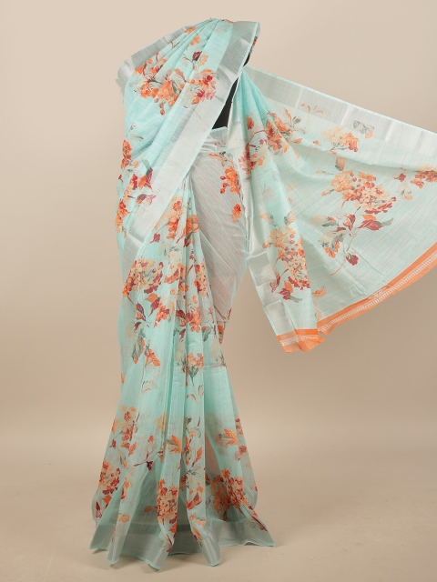 

Pothys Women Green Printed