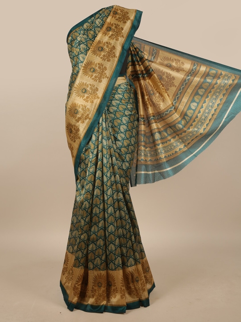 

Pothys Women Green Printed