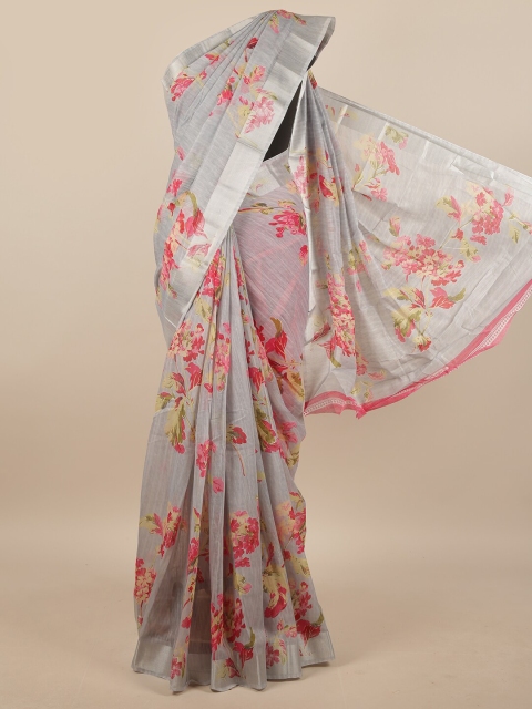 

Pothys Women Grey Printed