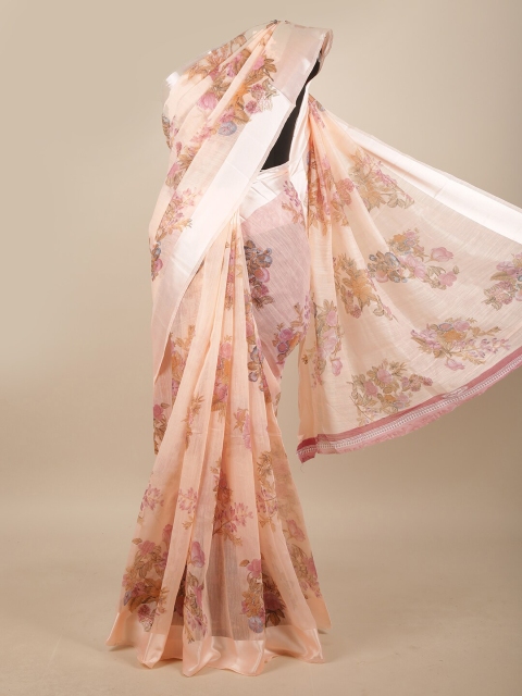 

Pothys Women Peach Printed