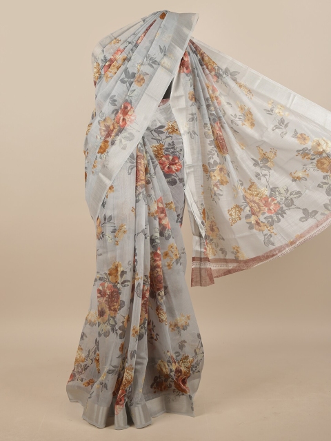 

Pothys Women Grey Printed