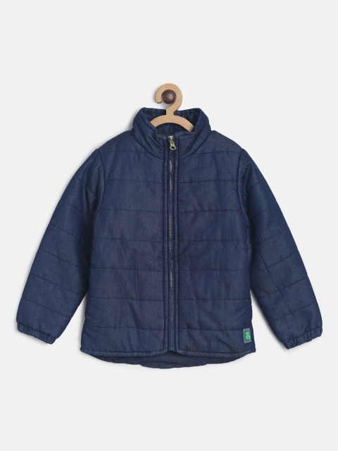 

TALES & STORIES Boys Blue Checked Padded Jacket