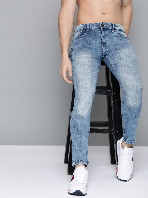 

Harvard Men Blue Skinny Fit Light Fade Stretchable Jeans