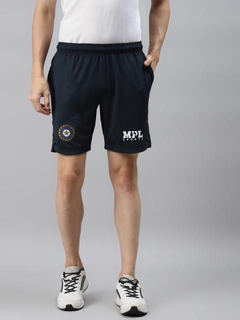 

MPL Sports Navy Blue Official Team India Fan Training Shorts