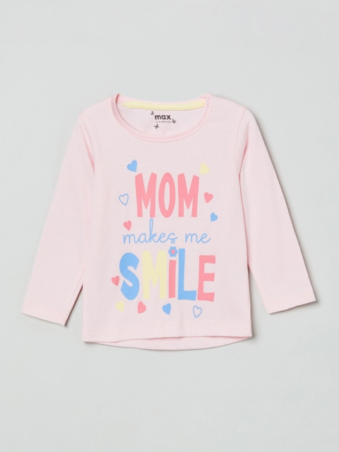 

max Pink & Blue Regular T-shirts