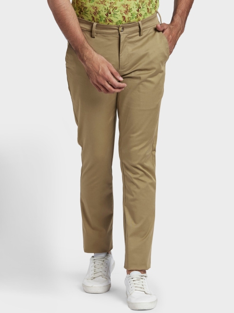 

ColorPlus Men Khaki Chinos Trousers