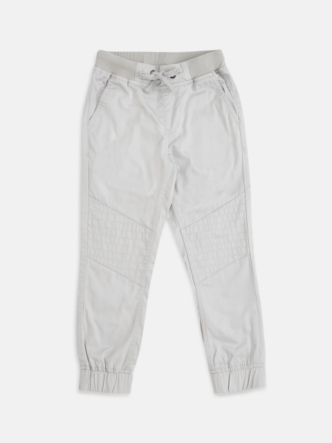 

Pantaloons Junior Boys Grey Cotton Joggers