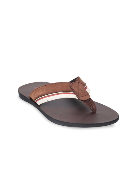

Mochi Men Brown & White Comfort Sandals