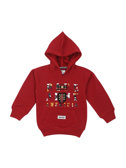 

Noddy Boys Maroon Printed Sweatshirt