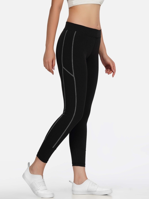 

NEU LOOK FASHION Women Black Solid Gym Tights