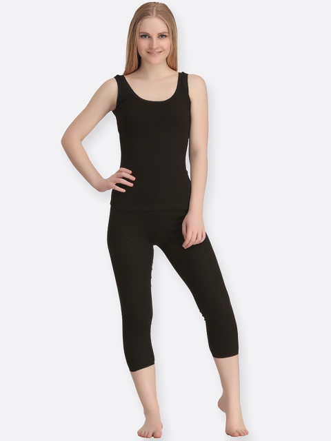 

Kanvin Women Black Thermal Set - TNEW2130BK2180