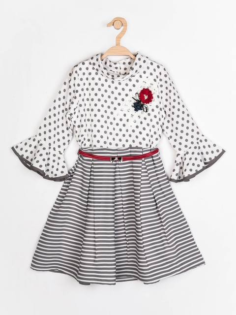 

Peppermint Grey Crepe Dress