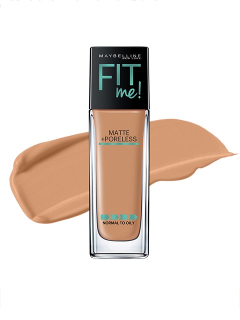 

Maybelline New York Fit Me Matte Poreless Liquid Foundation - Toffee 330 30ml, Beige