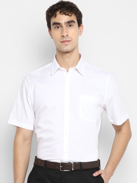 

Turtle Men White Opaque Casual Shirt