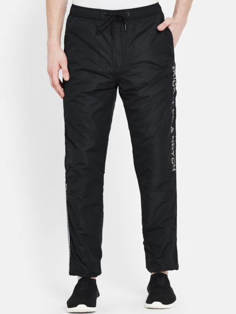 

Octave Men Black Solid Regular-Fit Track Pants