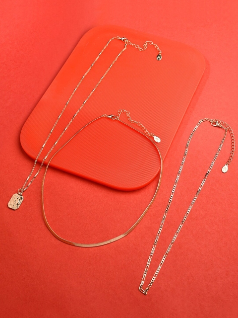 

Accessorize Gold-Toned Brass Layered Necklace