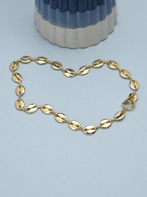 

Accessorize Gold-Toned Coffee Bean Chain Necklace