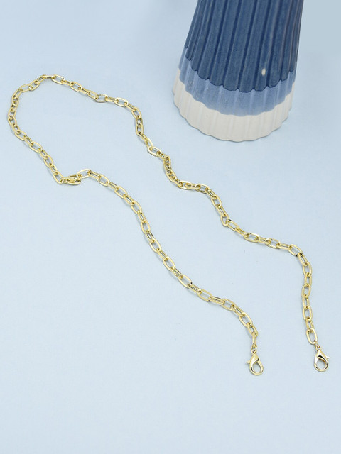 

Accessorize Gold-Toned Metal Mask Chain