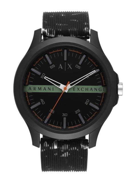 

Armani Exchange Men Black Dial & Black Straps Analogue Watch AX2428