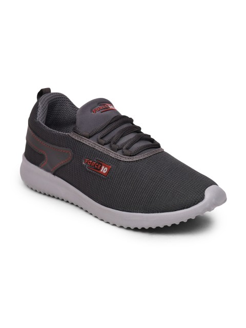 

Liberty Women Grey Mesh Running Non-Marking Shoes