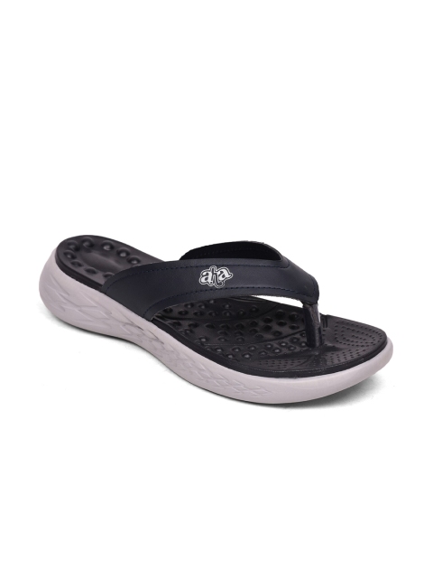 

Liberty Women Navy Blue & Grey Thong Flip-Flops