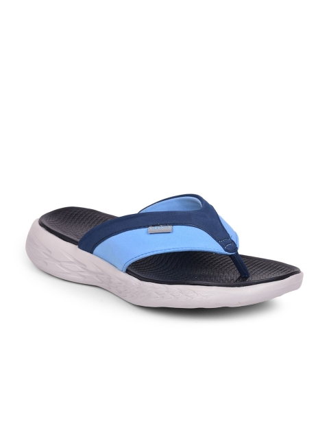 

Liberty Women Navy Blue & Black Rubber Thong Flip-Flops