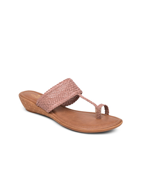 

Liberty Women Pink PU Comfort Heels