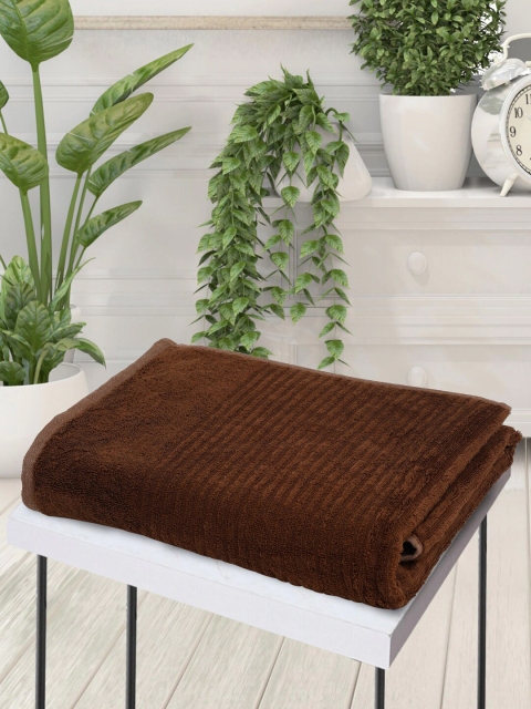 

Creeva Brown Cotton 500 GSM Bath Towel