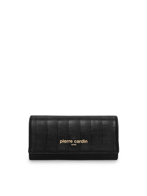 

pierre cardin Women Black PU Two Fold Wallet