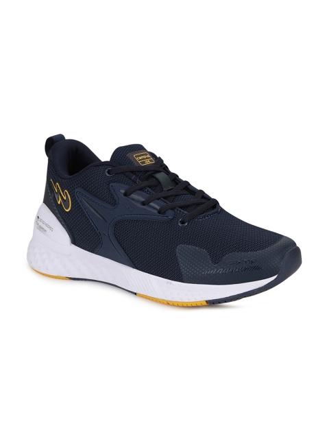 

Campus Men Navy Blue & White Mesh Running Shoes