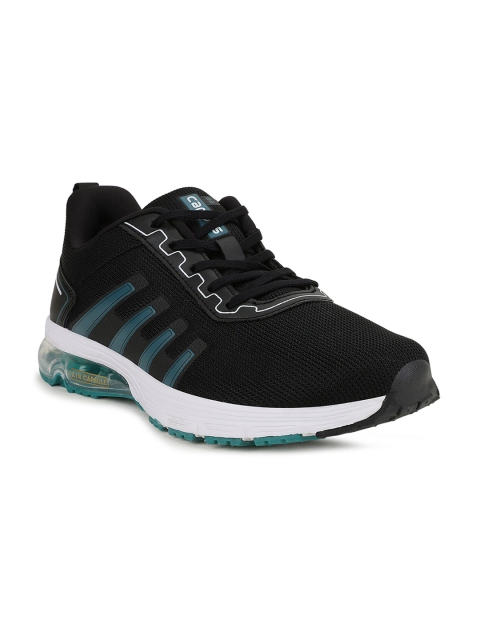 

Campus Men Black Mesh Running Non-Marking Shoes