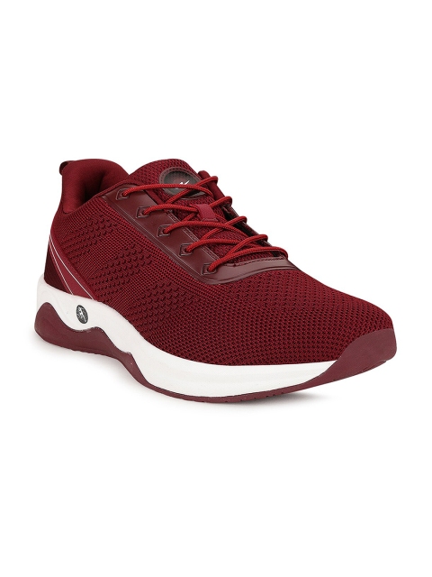 

Campus Men Maroon Mesh Running Non-Marking Shoes