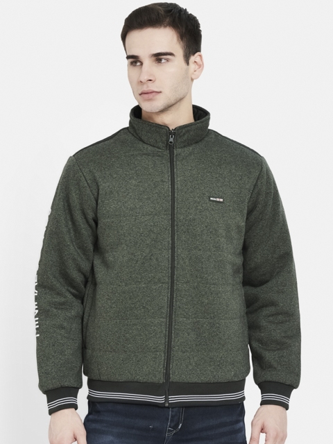 

Octave Men Olive Green Sweatshirt