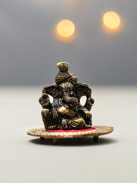 

Archies Bronze-Toned Ganesha Showpiece